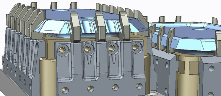 Form Tool, Pre-Punch and Perimeter Trim Tooling for Berry Container Form Tool, Pre-Punch and Perimeter Trim Tooling for Berry Container